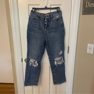 High rise straight pacsun jeans